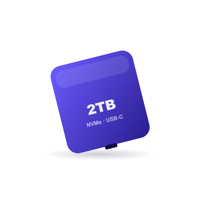 Aurix 2TB Portable SSD
